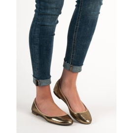 SHELOVET Zlatá baletka zlatý 1