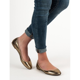 SHELOVET Zlatá baletka zlatý 2