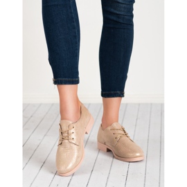 BLESS Elegantní dámské boty žlutá 2