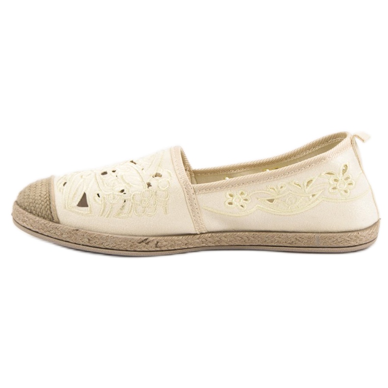 VICES semišové espadrilky žluť 1
