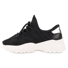 Vices Textilní sportovní obuv černý 1