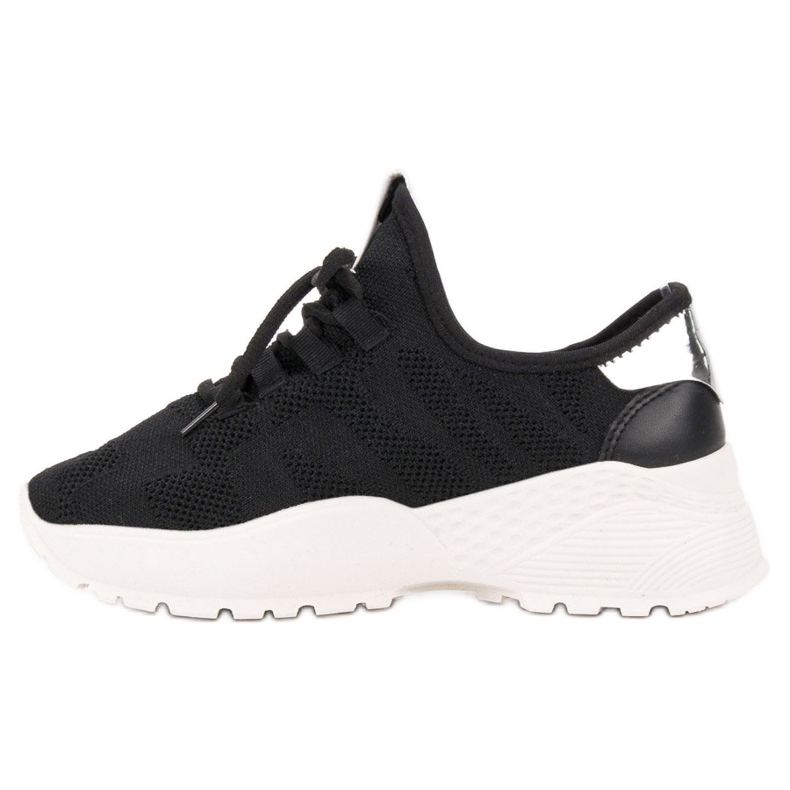 Vices Textilní sportovní obuv černá 1