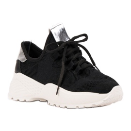 Vices Textilní sportovní obuv černá 2