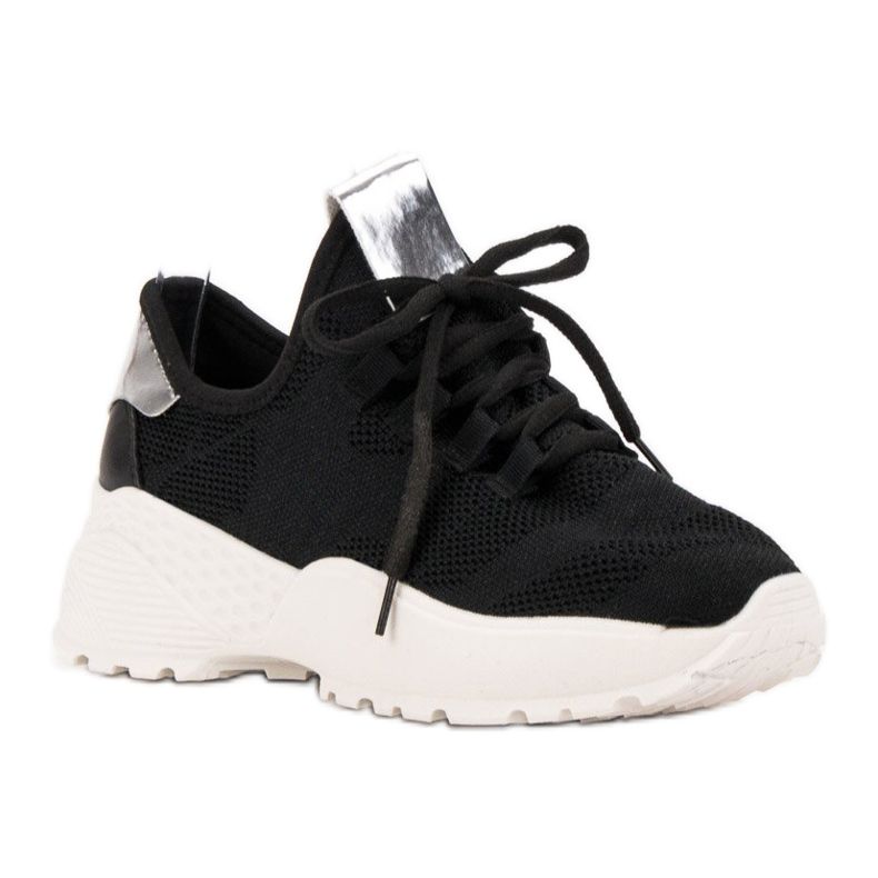 Vices Textilní sportovní obuv černá 2