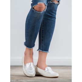 Anesia Paris Pohodlné mokasíny bílý 2