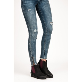 Vinceza Kožené boty Jodhpur černý 1