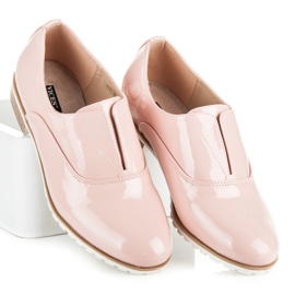 Vices Lakované brogues růžový 2