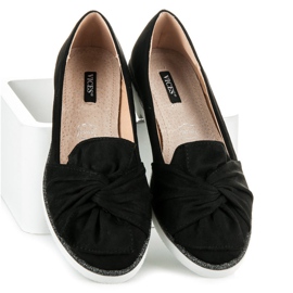 Vices Semišové boty s třpytivými dekoracemi černý 1