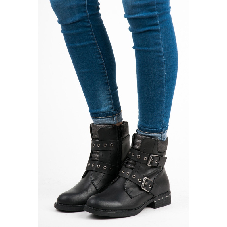 Erynn Módní dělníci Zapínání Na Zip černá 2