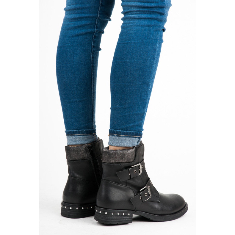 Erynn Módní dělníci Zapínání Na Zip černá 1