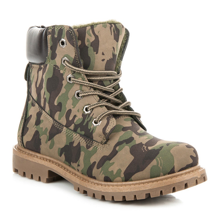 Via Giulia  Trappery Moro S Kožešinou vícebarevný 1