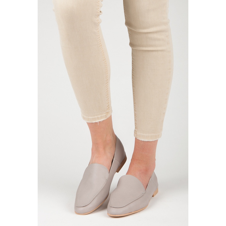 Klasické mokasíny VICES šedá 1