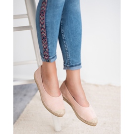 Marquiz Semišové balerínky růžový 2