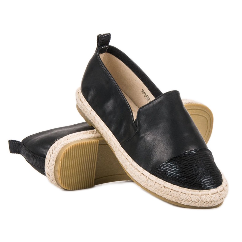 Bestelle Módní espadrilky černá 2
