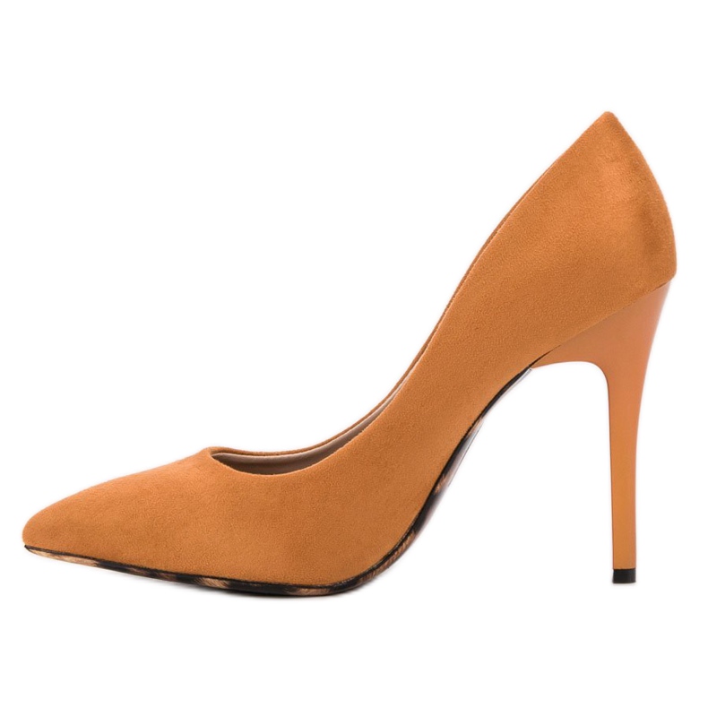 Erynn Čerpadla Na Kolíku oranžový 1 Erynn Čerpadla Na Kolíku oranžový 1