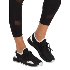 Černá sportovní obuv B-6851 Černá černý 2