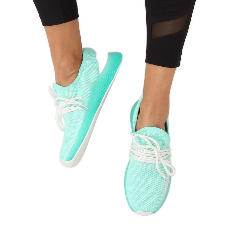 Mátová sportovní obuv B-6851 zelená 2