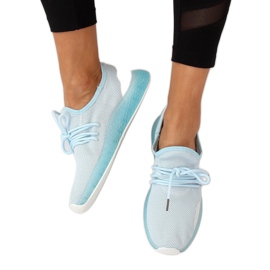 Modré sportovní boty B-6851 Blue modrý 2