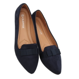 Dámské tmavě modré balerínky 8F59 DK.BLUE námořnická modř 1