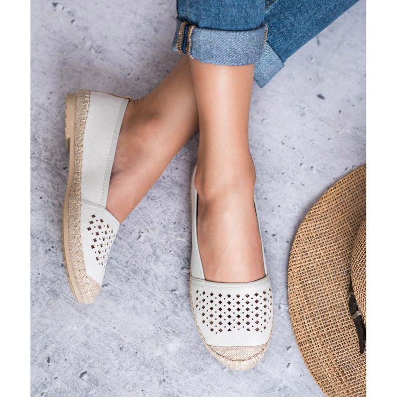 Mckeylor Prolamované espadrilky bílý vícebarevný 1