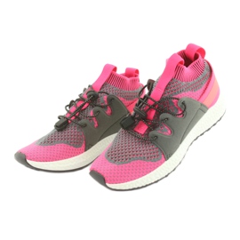 Dětské boty Befado 516X030 pomerančový růžový šedá 3