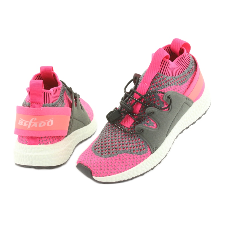 Dětské boty Befado 516X030 oranžový růžový šedá 4