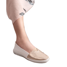 Mckeylor Módní nazouvací tenisky bílý žlutá 1