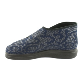 Dámské boty Befado pu 986D009 černý námořnická modř šedá 2