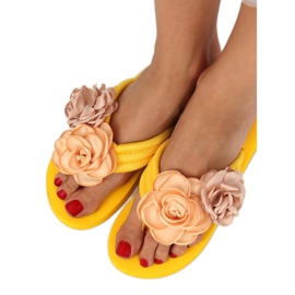 Žluté žabky TS-33 žlutá 2 Žluté žabky TS-33 žlutá 2