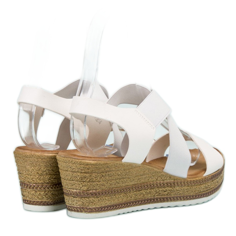 Flyfor Lehké nazouvací sandály bílý 1