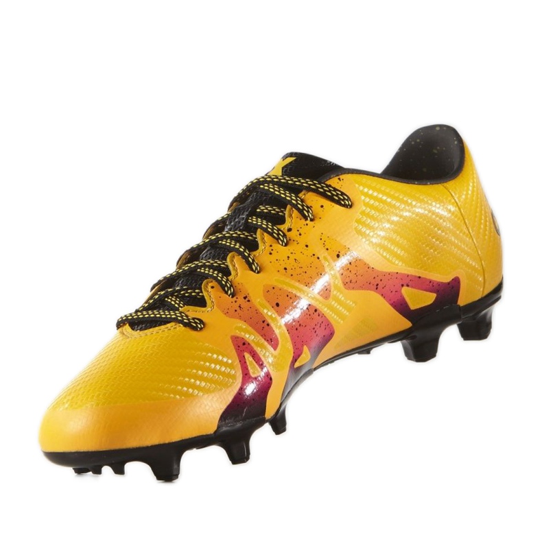 Kopačky Adidas X 15.3 FG / AG M S74632 vícebarevný pomerančový 1