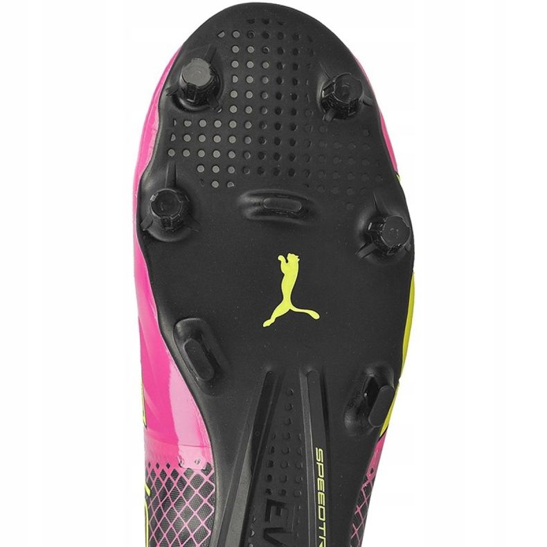Kopačky Puma evoSPEED 5.5 Tricks Fg M 10359601 žlutá, žlutá, růžová žlutá 2