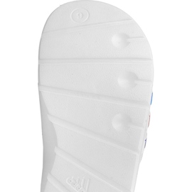 Pantofle Adidas Duramo Slide M U43664 bílý červený modrý 1