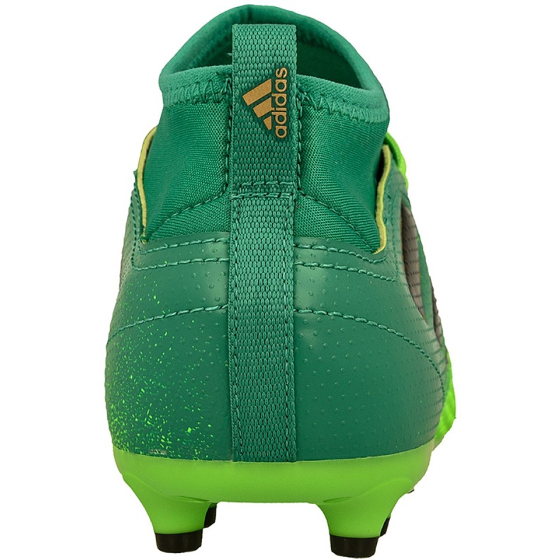 Kopačky Adidas Ace 17.3 Fg Jr BB1027 zelený zelený 2