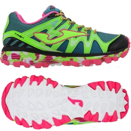 Běžecké boty Joma Trek Lady W Tk.Trels-611 vícebarevný zelená 2