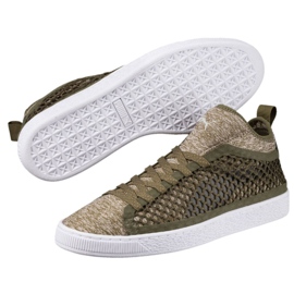 Puma Basket Classic Netfit M 364249 03 zelený 1