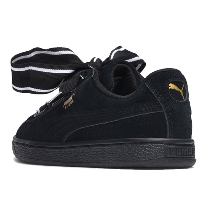 Puma Suede Heart Satin Ii W 364084 01 černý 1