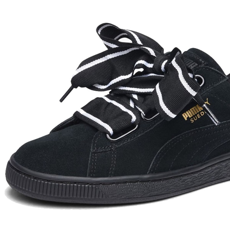 Puma Suede Heart Satin Ii W 364084 01 černá 2