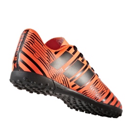 Kopačky Adidas Nemeziz 17.4 Tf Jr S82471 pomerančový pomerančový 1