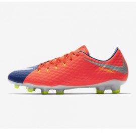 Kopačky Nike Hypervenom Phelon Iii Fg M 852556-409 černá, fialová, oranžová pomerančový 1