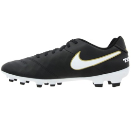Kopačky Nike Tiempo Genio Ii Leather Fg M 819213-010 černý černý 1
