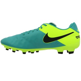 Kopačky Nike Tiempo Genio Ii Fg M 819213-307 černá modrý 2