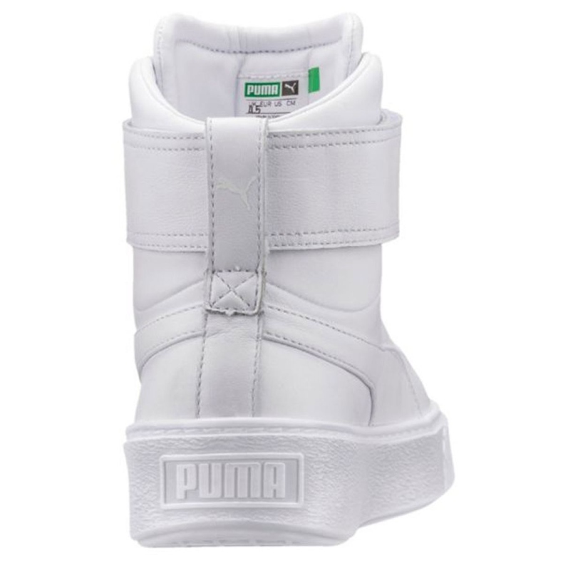 Boty Puma Platform Mid Wn s W 364242 02 bílý 1
