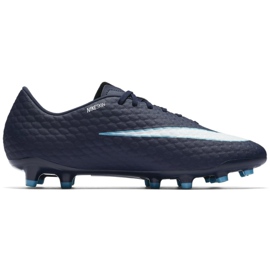 Kopačky Nike Hypervenom Phelon Iii Fg M 852556-414 námořnická modrá námořnická modrá 1