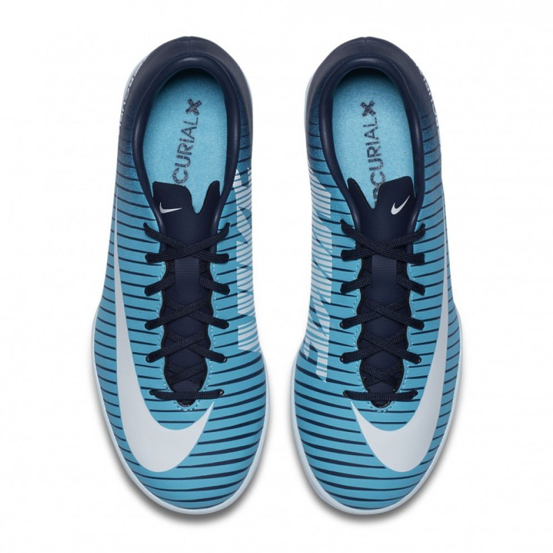 Sálová obuv Nike Mercurial Vapor Xi Ic Jr 831947-404 modrý 2