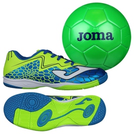 Sálová obuv Joma Super Copa In Jr SCJS.805.IN vícebarevný zelený 1