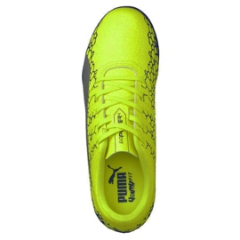 Kopačky Puma Evo Power Vigor 4 Graph It Jr 104467 02 žlutá vícebarevný 3
