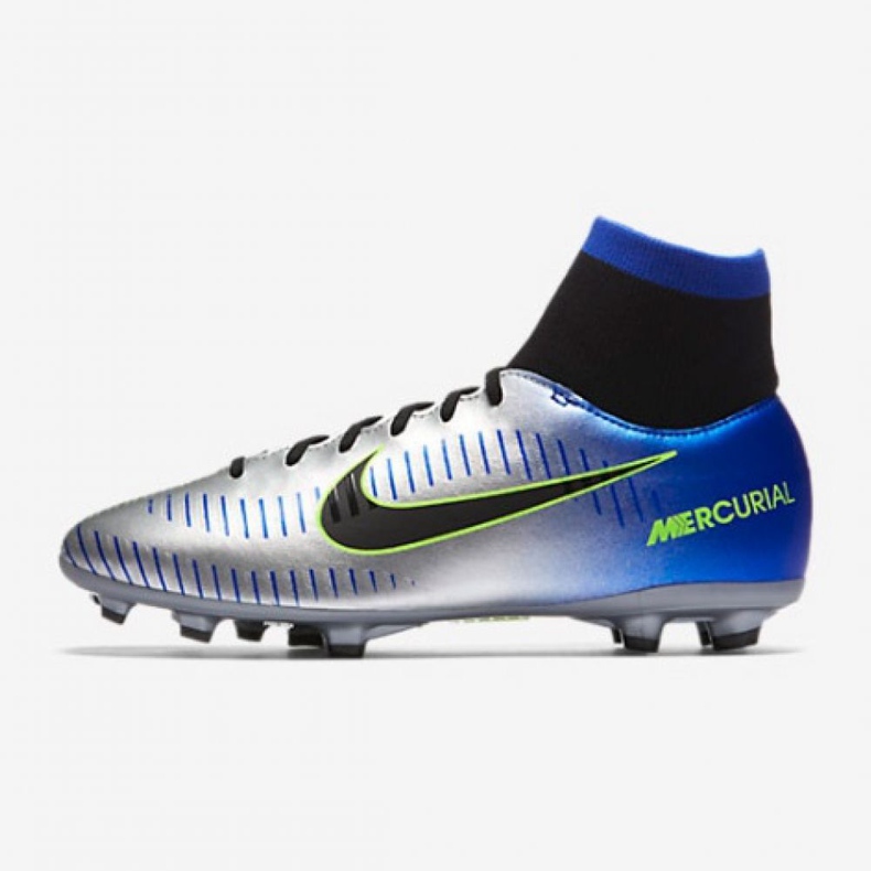 Kopačky Nike Mercurial Victory Vi Df Neymar Fg Jr 921486-407 vícebarevný stříbrný 1