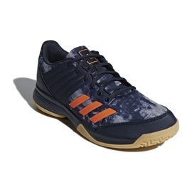 Volejbalové boty Adidas Ligra 5 M BB6124 námořnická modř námořnická modř 1