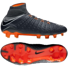 Kopačky Nike Hypervenom Phantom 3 Elite Df Fg M AH7270-081 šedá šedá 3